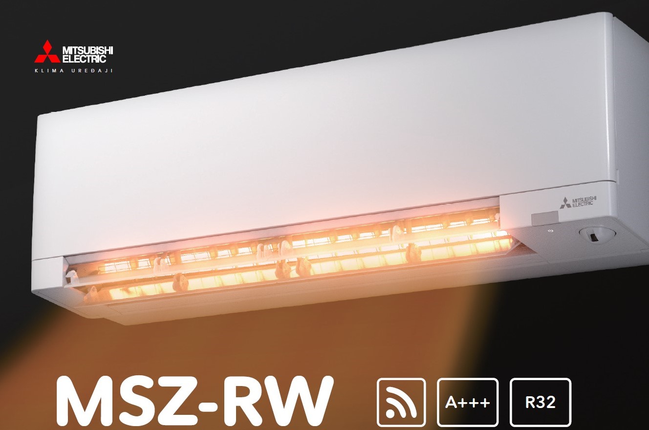 mitsubishi hyper heating msz rw tehnicki podaci klimakoncept